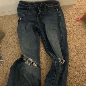 Wild Fable Ripped Blue Boyfriend Jeans